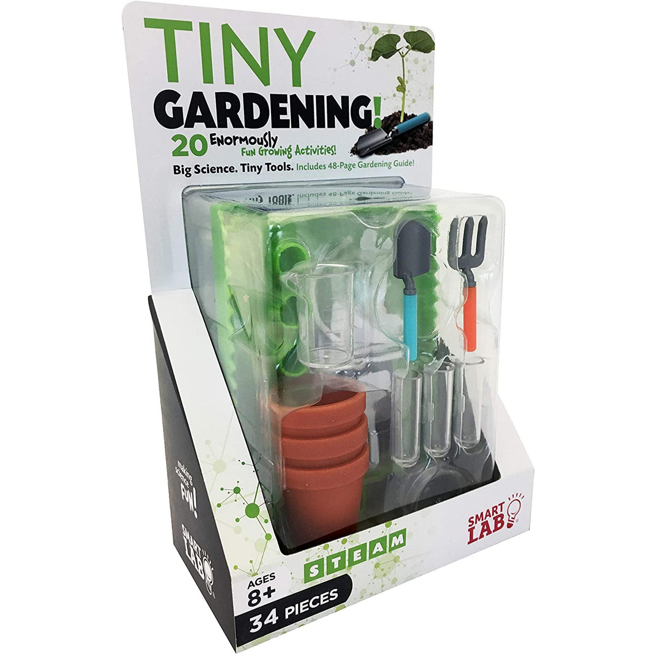 Tiny greenhouse and gardening supplies