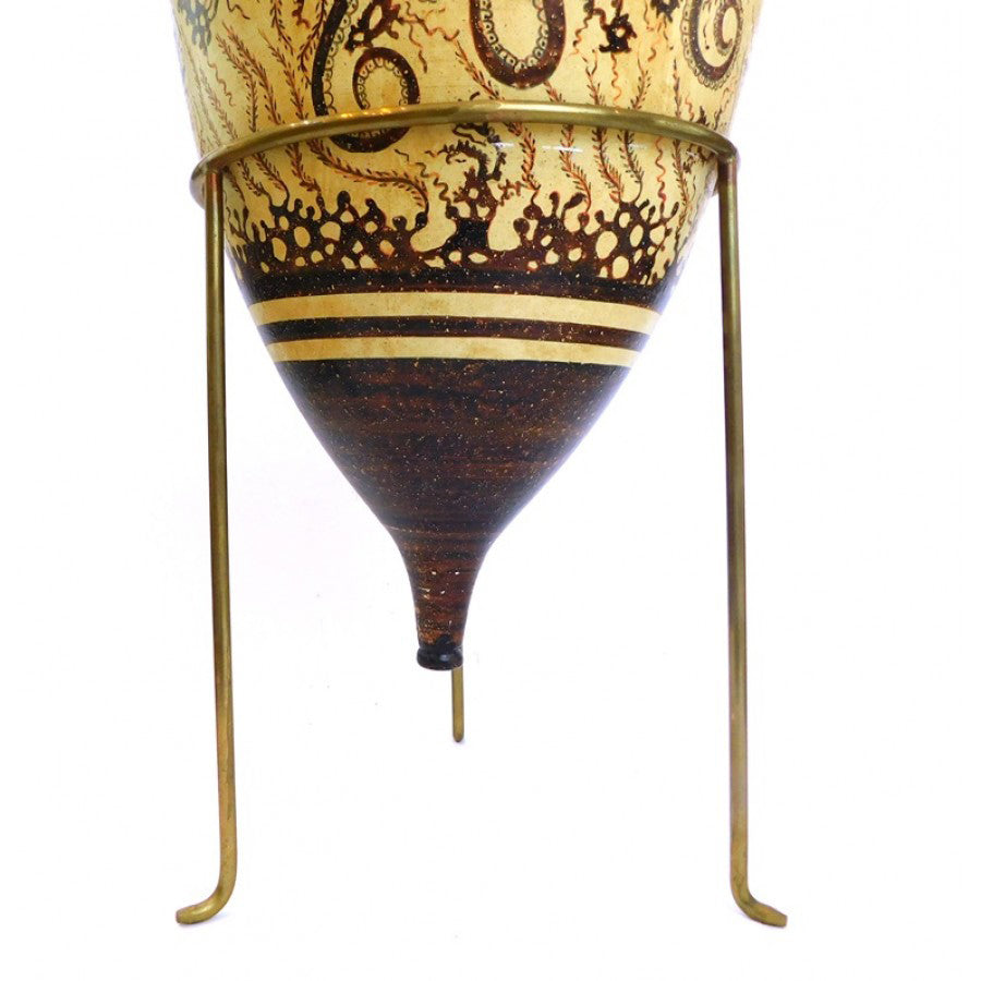 Minoan Amphora on a Bronze Tripod