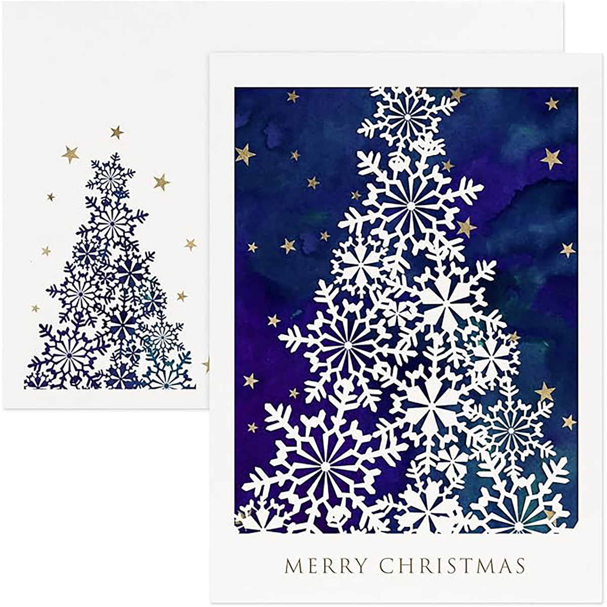 Holiday Tree Laser Cut Boxed Notecards