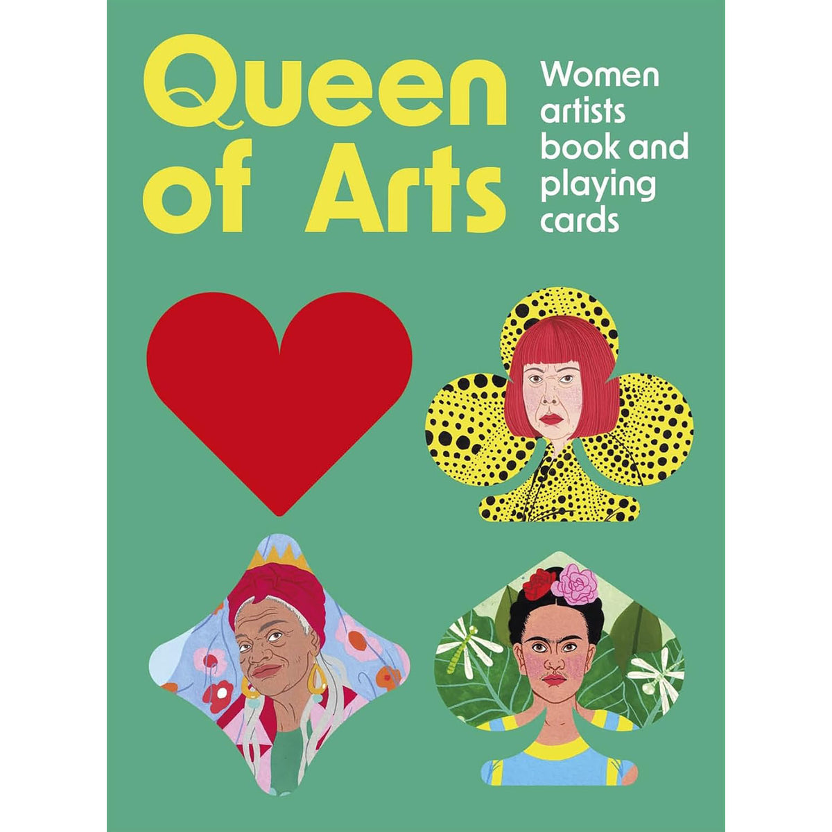 Queen of Arts - Women Artists Book And Playing Cards