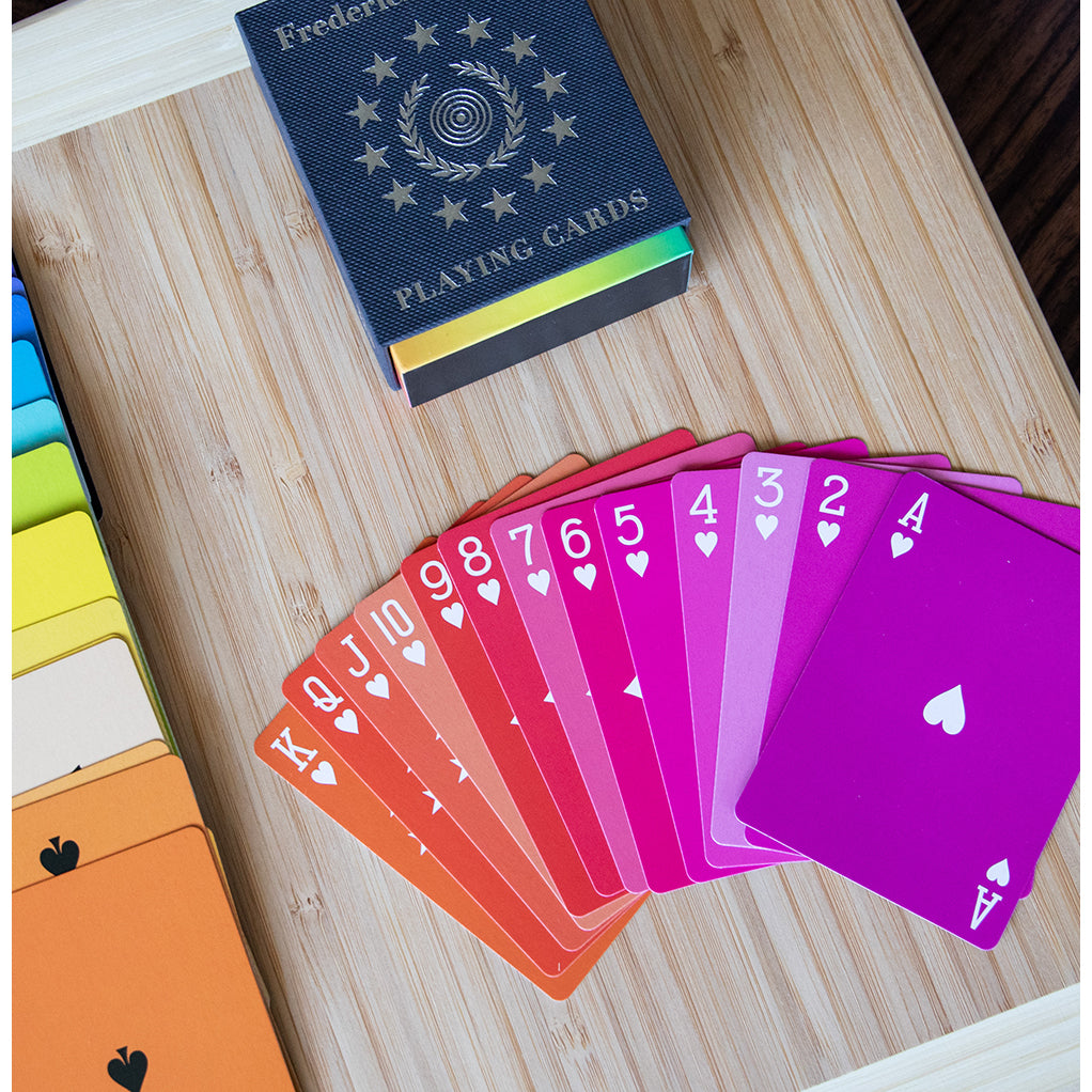 Standard Playing Card Color Code Color Spectrum Playing Cards - Getty Museum Store