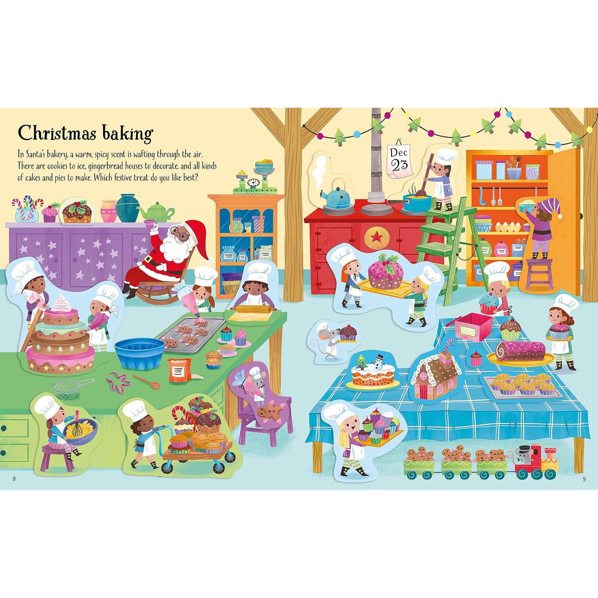First Sticker Book Christmas