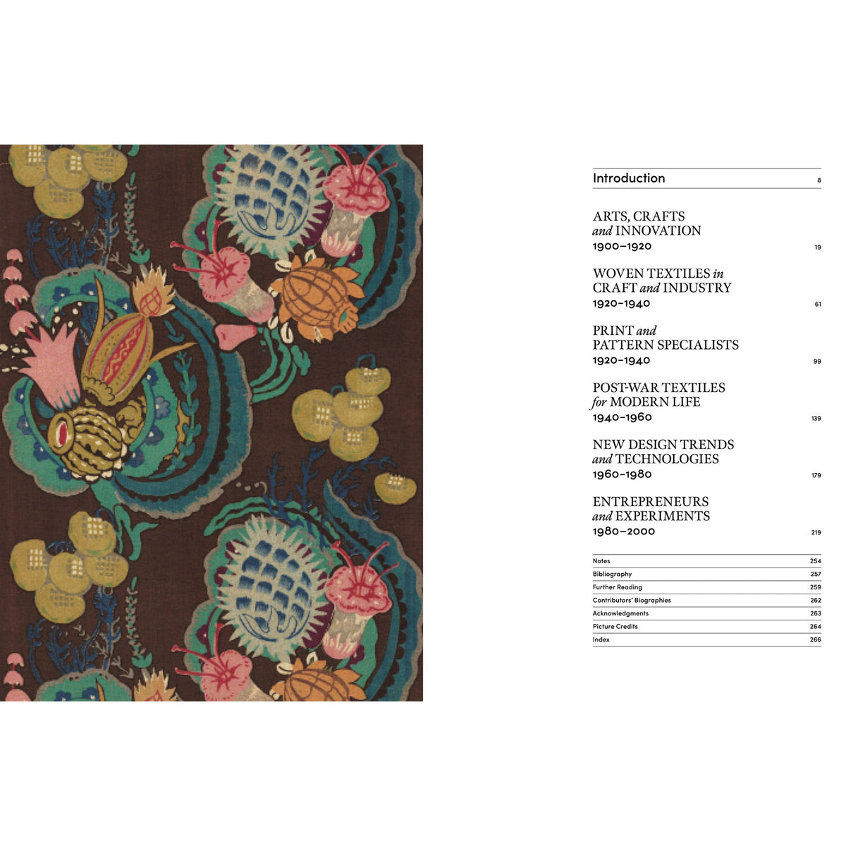 Table of contents for Book Women Textile Designers