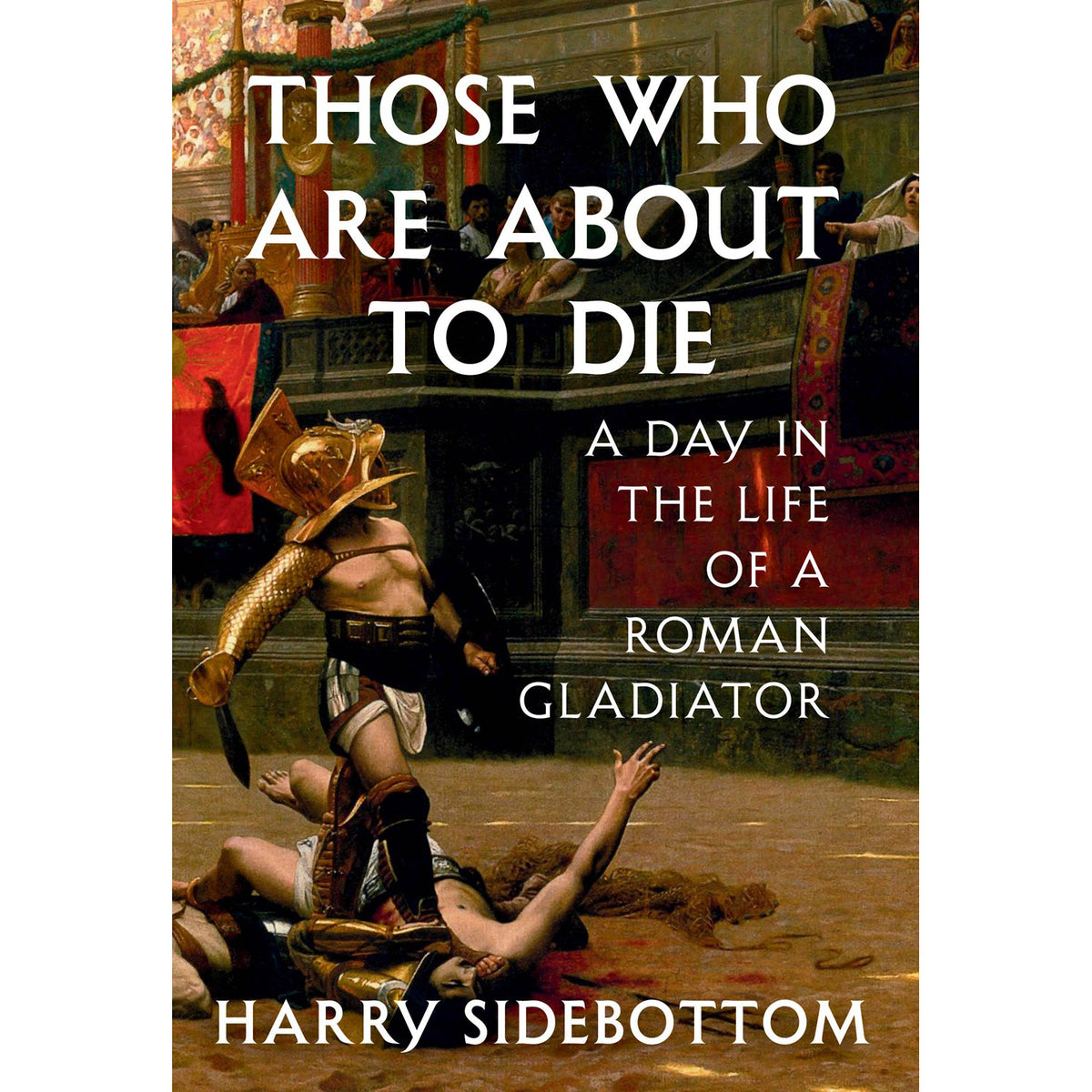 Book cover depicting gladiator warriors 