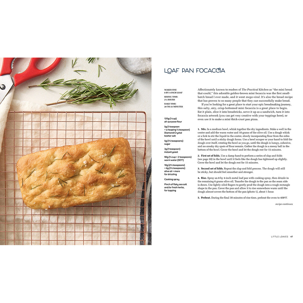 Small-Batch Breads: 50 Recipes for Loaves, Buns, and Flatbreads Made with One Cup of Flour