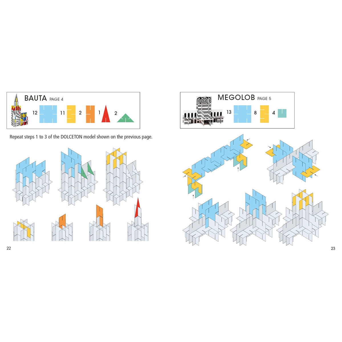 Architek: 95 Pieces to Assemble to Create Your Own Buildings