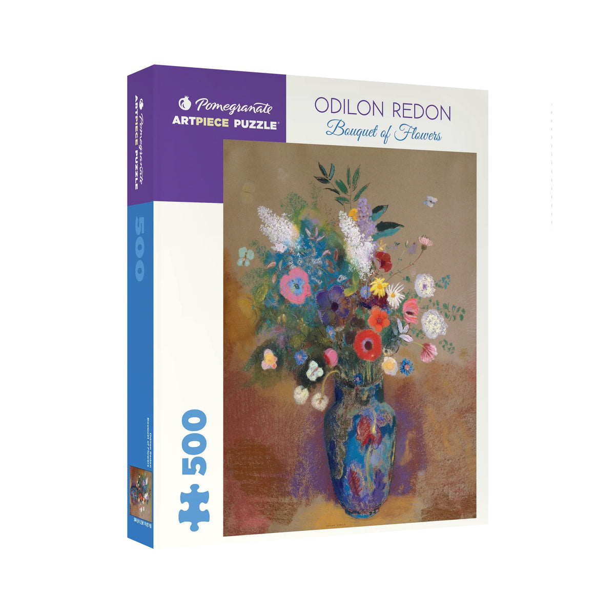 Redon Bouquet of Flowers Jigsaw Puzzle - 500 Pieces