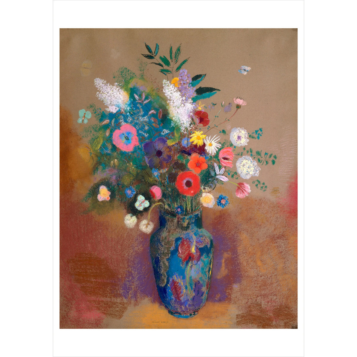 Redon Bouquet of Flowers Jigsaw Puzzle - 500 Pieces
