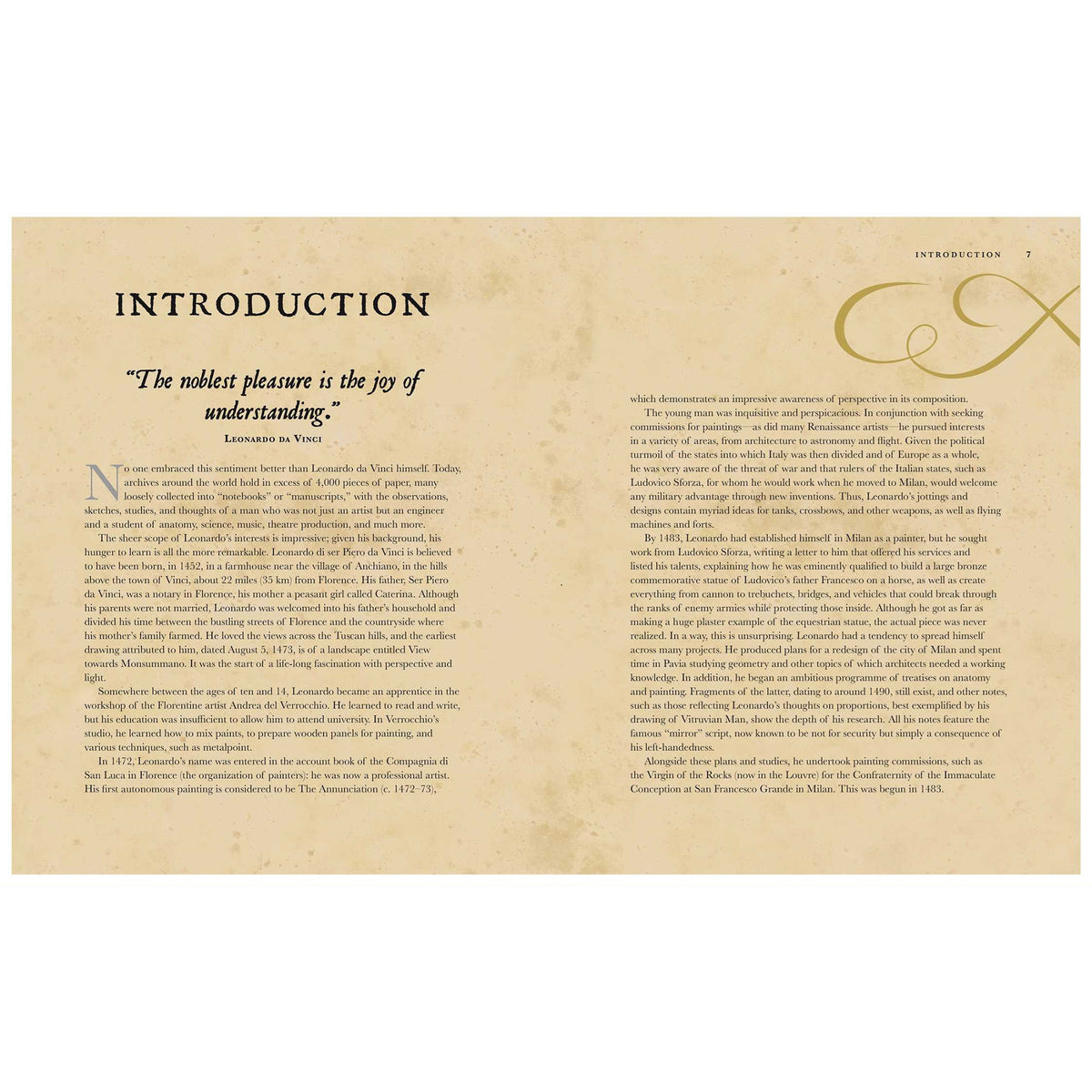 Introduction to the book The Genius of Leonardo Da Vinci