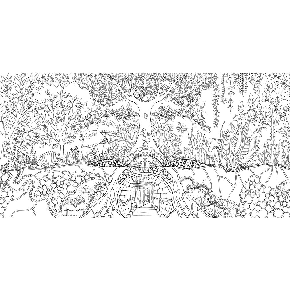 Enchanted Forest Coloring Book: 10th Anniversary Limited Special Edition