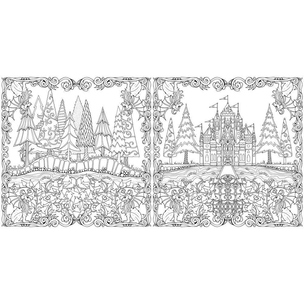 Enchanted Forest Coloring Book: 10th Anniversary Limited Special Edition