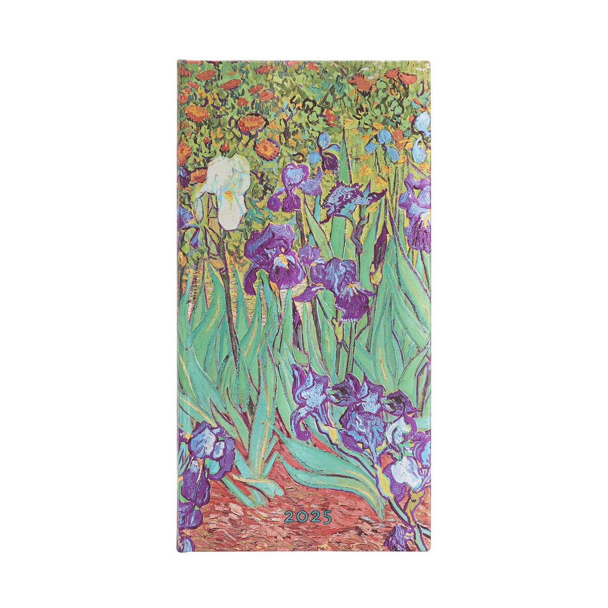 2025 Slim Weekly Planner - Van Gogh Irises