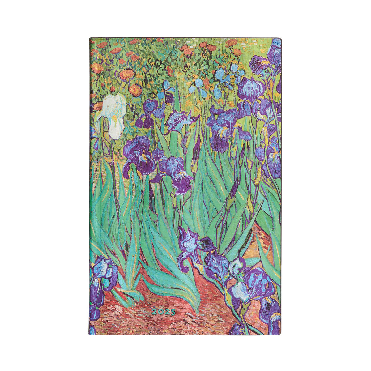 2025 Twelve Month Flexi Planner - Van Gogh Irises