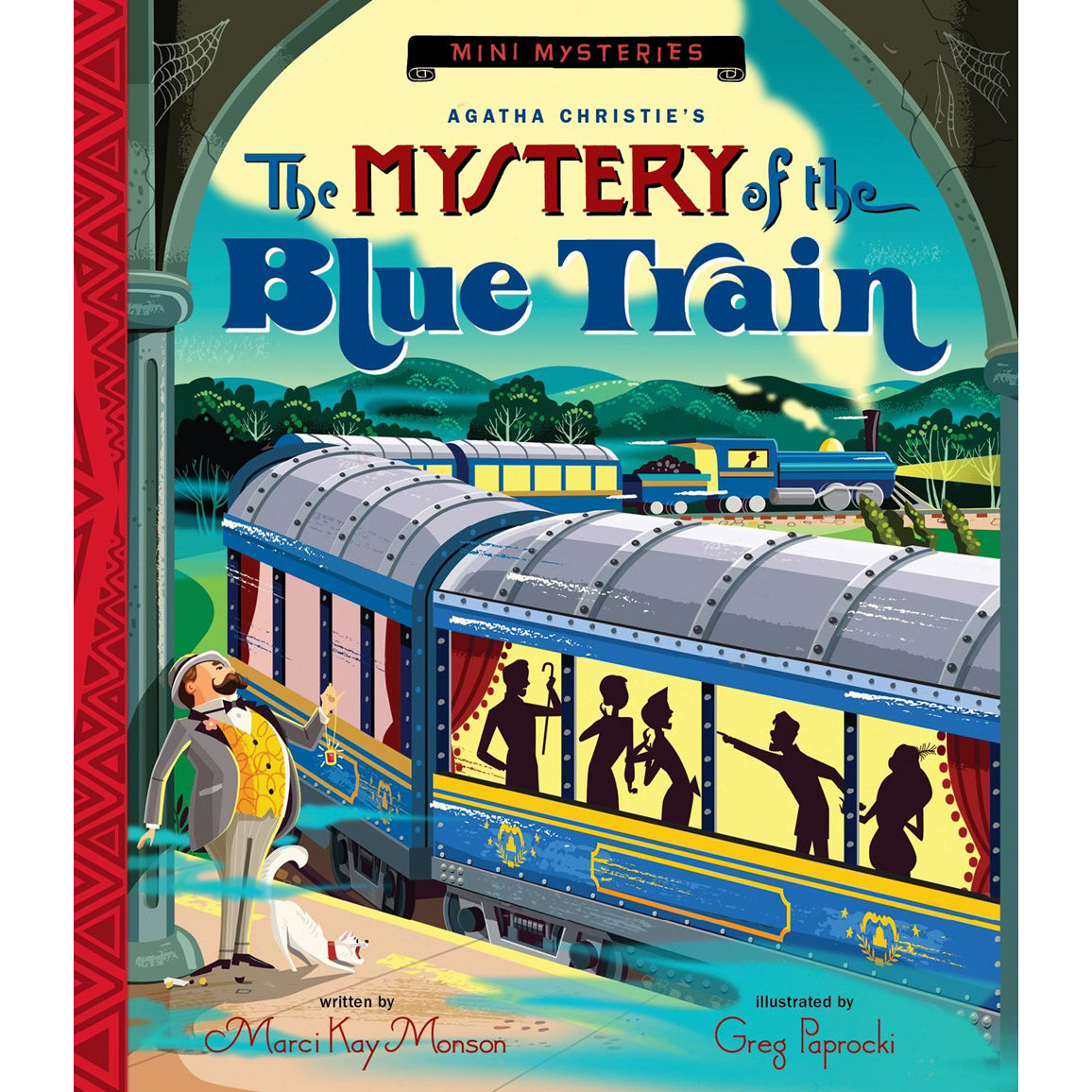 Cover of The Mystery of the Blue Train