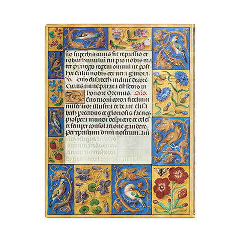 Cover of the Ultra Lined Journal - Spinola Hours featuring a colorful, illuminated manuscript design.