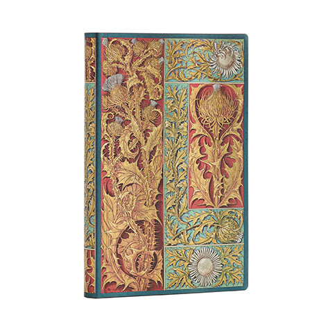 Mini Lined Journal - Thistle Design - Getty Museum Store