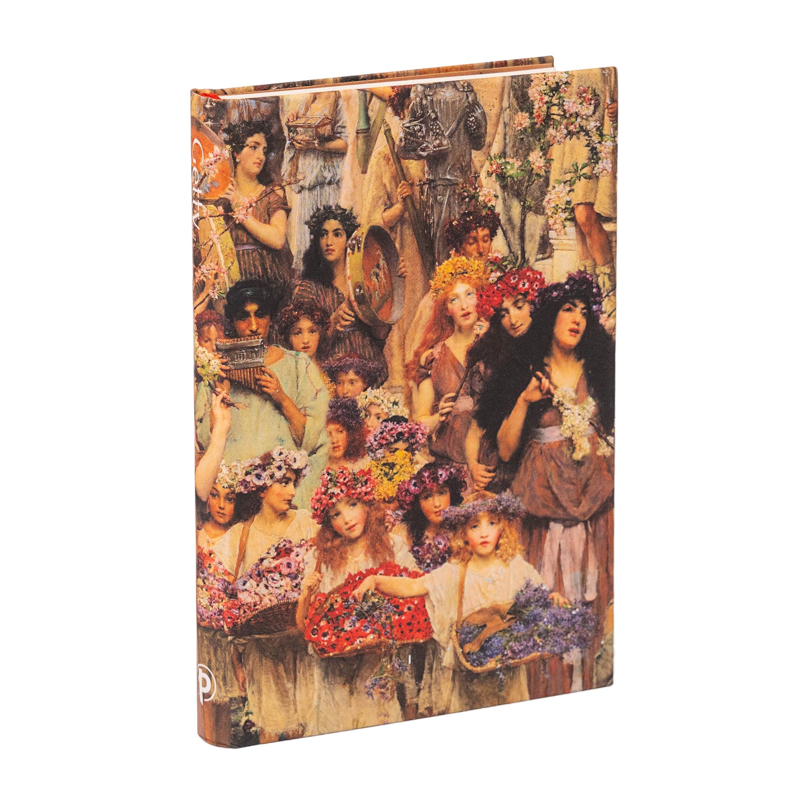 Notebook with vintage-style illustration of women and children on the cover