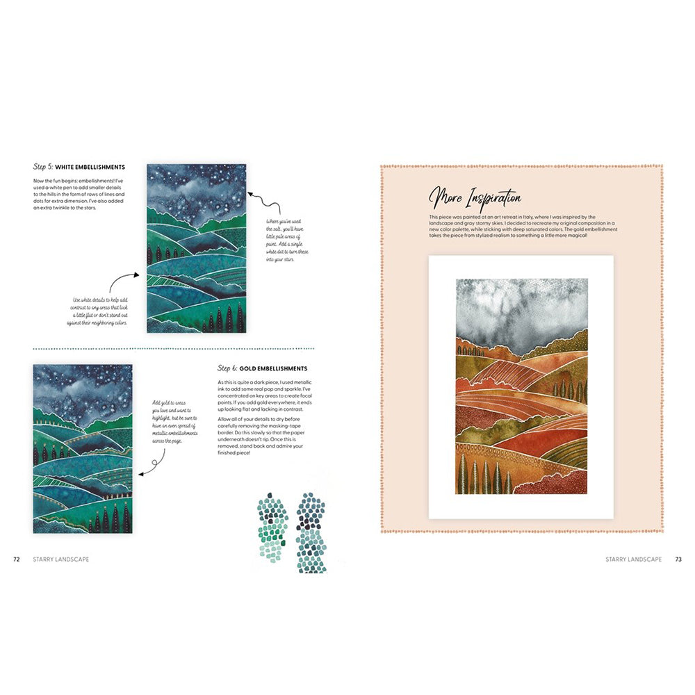 Creative Abstract Mixed Media: The Beginner&#39;s Guide to Expressive Painting with Watercolor and More
