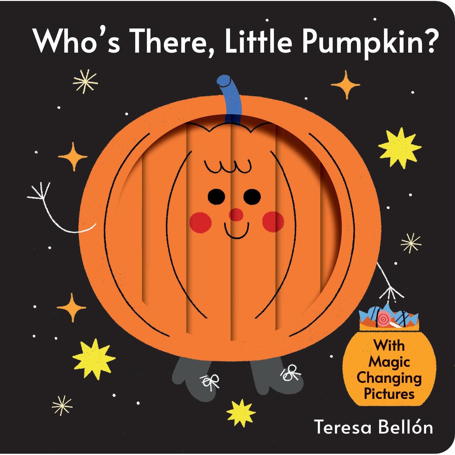 Book cover Who's There, Little Pumpkin?