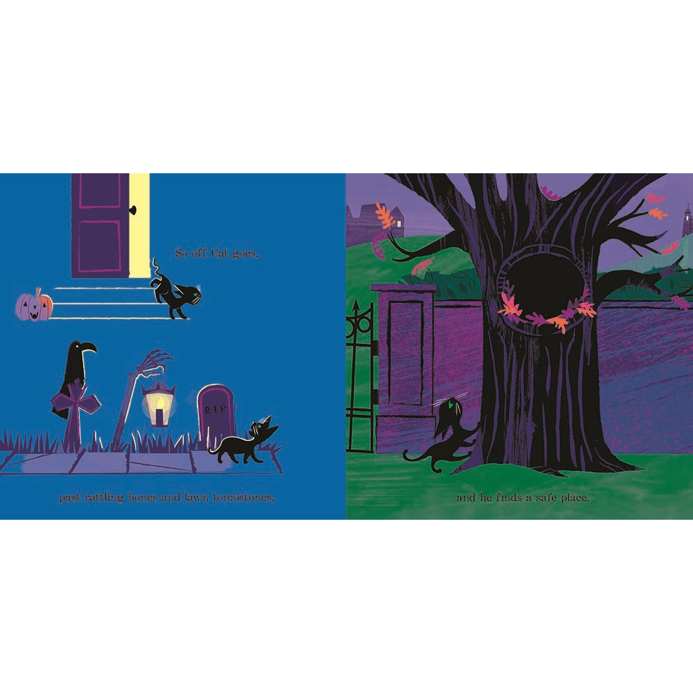 Interior page view of Cat's Halloween