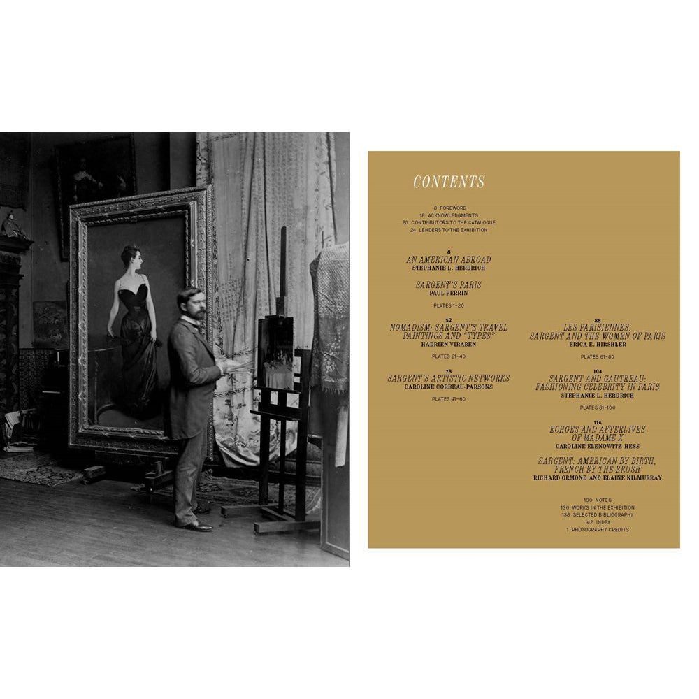 Cover of the book 'Sargent and Paris' featuring an artistic depiction of a person with a focus on their shoulder and neck, wearing a dark dress with a detailed neckline.