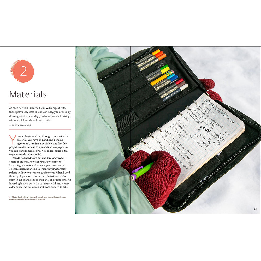 Discover the Art of Field Sketching: Nature-Inspired Techniques for Pencil, Pen, and Watercolor