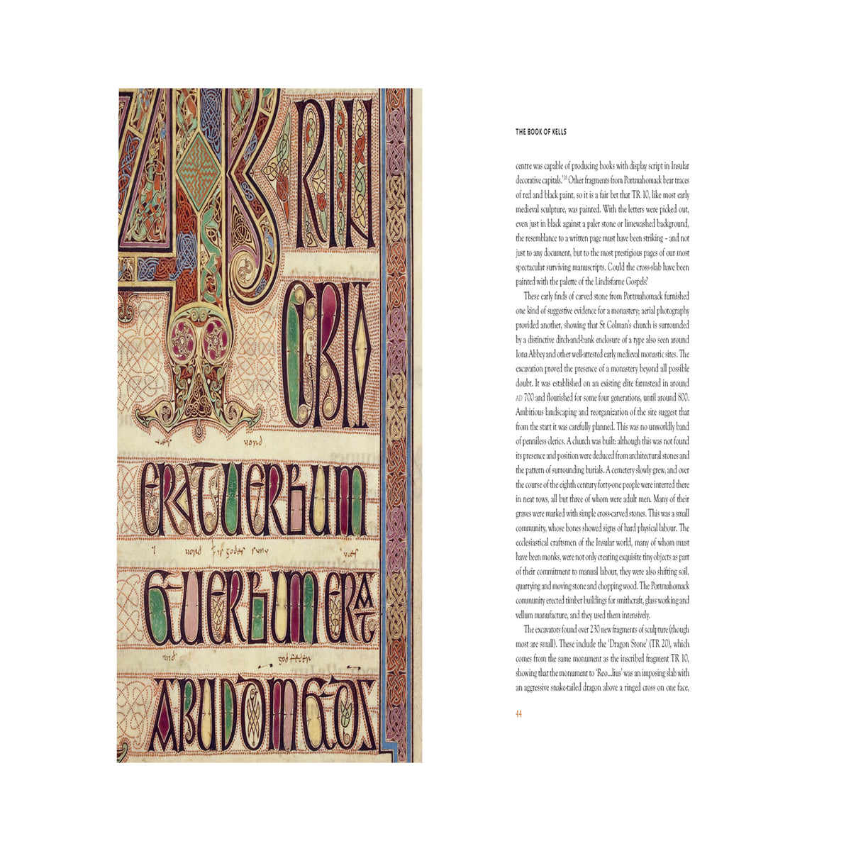 Decorative page with intricate text and illustrations on a white background