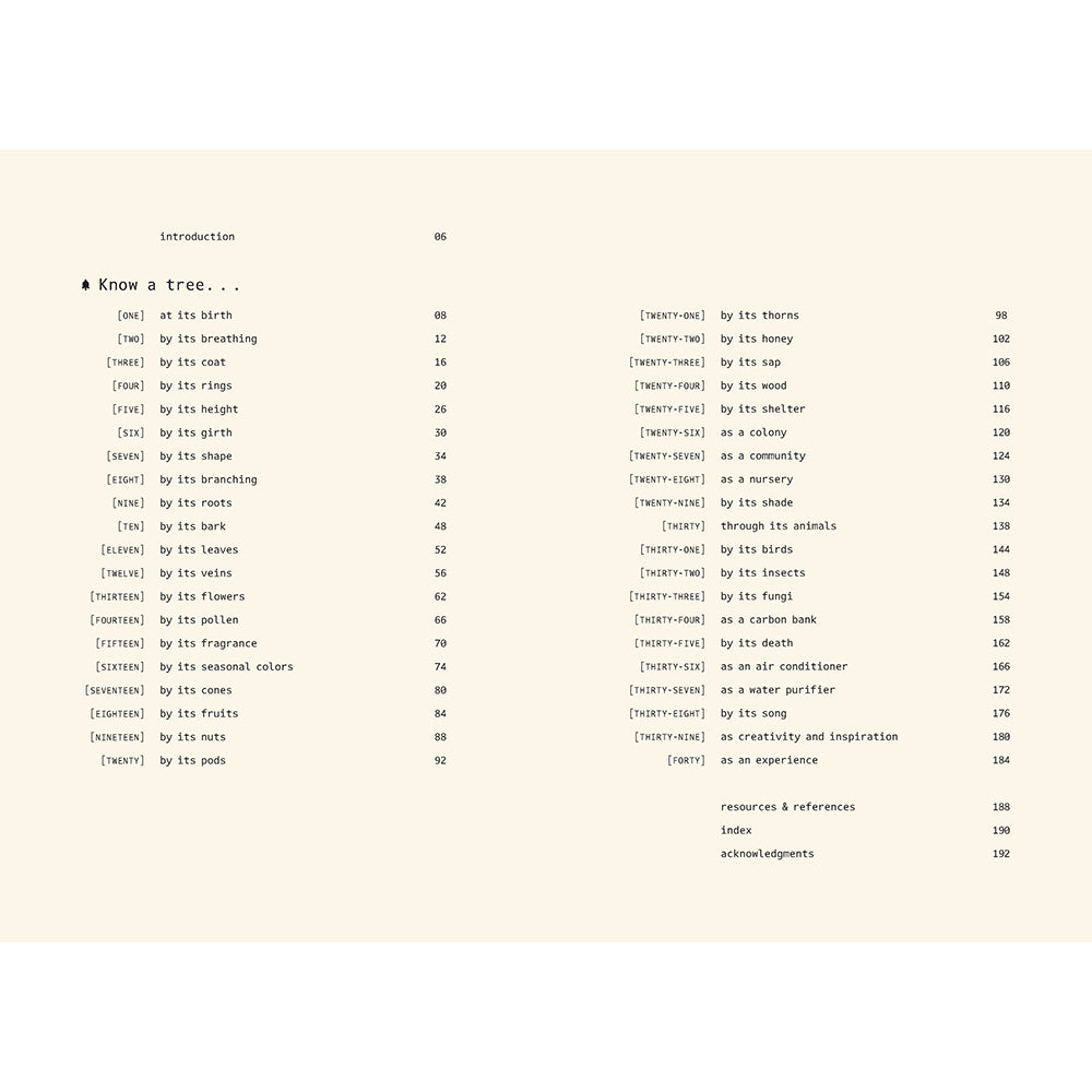 Forty Ways to Know a Tree: Exploring Trees to Understand Nature