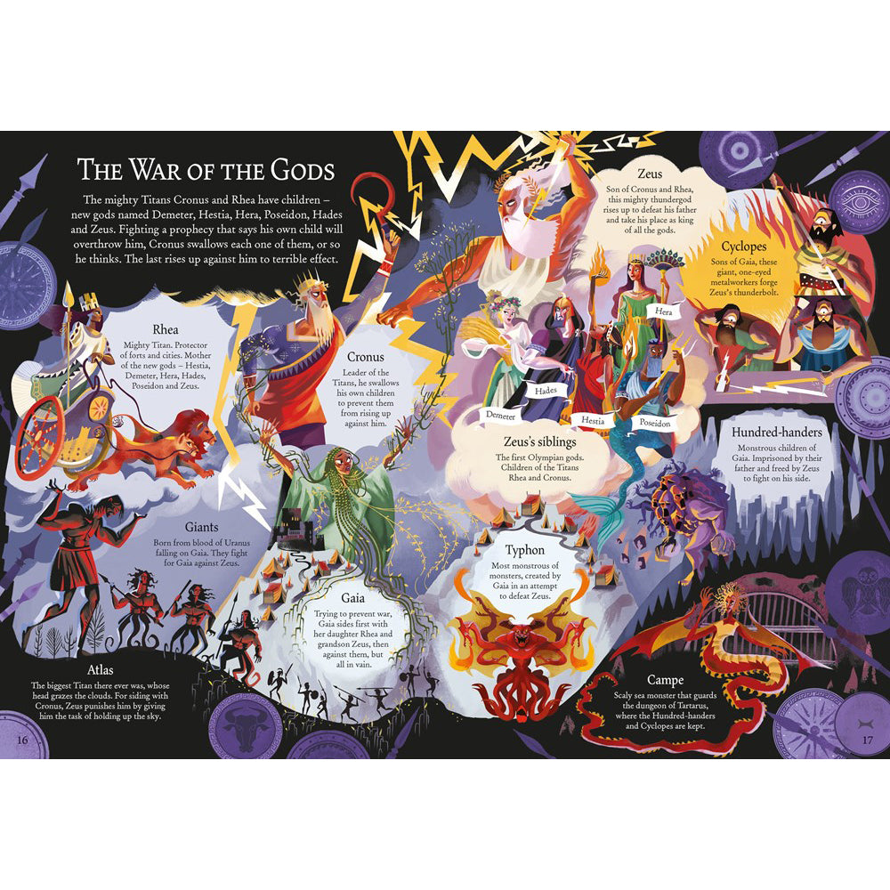 Complete Greek Myths: An Illustrated Book of Greek Myths