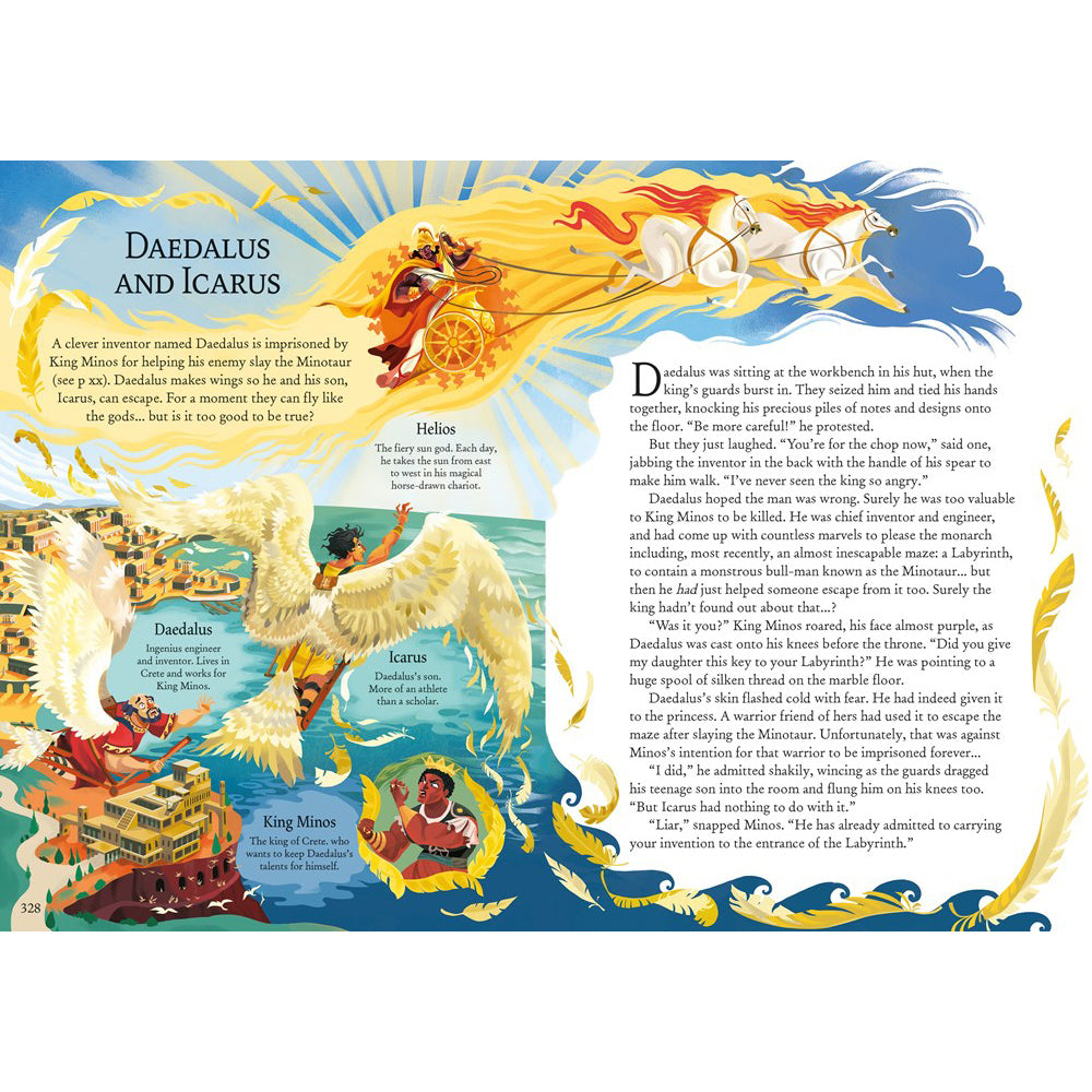 Complete Greek Myths: An Illustrated Book of Greek Myths