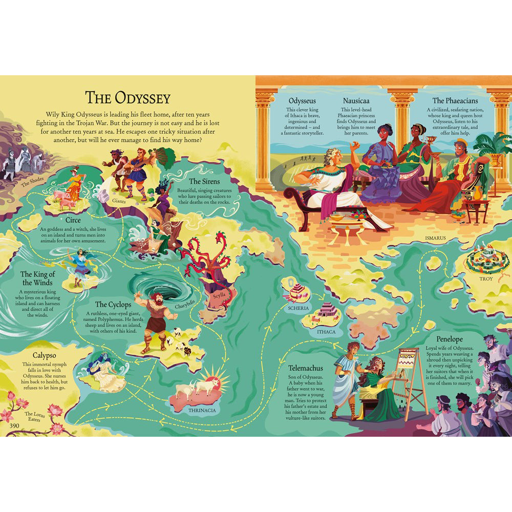 Complete Greek Myths: An Illustrated Book of Greek Myths