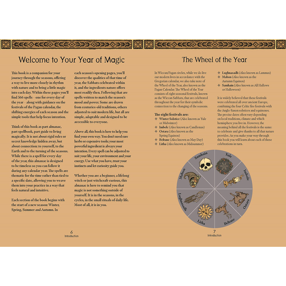 The Witchcraft Almanac: Seasonal Spells and Magical Rituals for Every Day of the Year