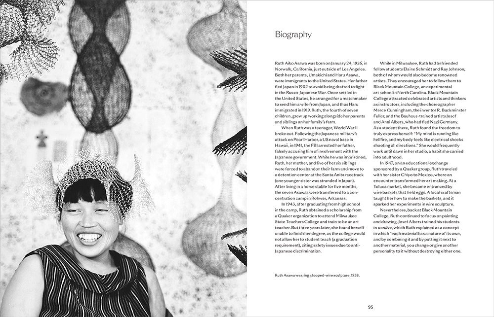 Artist Ruth Azola Ruth Asawa: An Artist Takes Shape - Getty Museum Store