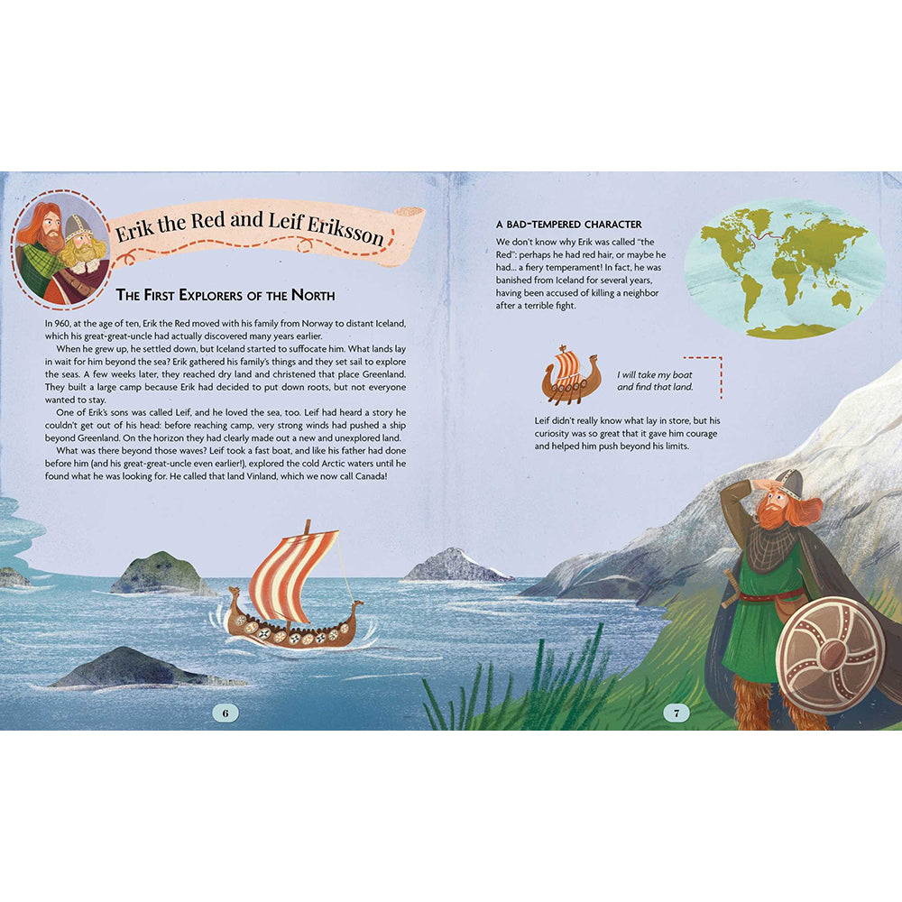 Brave Explorers: Real Stories of Bold Journeys and Discoveries (Bonus: Explorers' Passport Inside)
