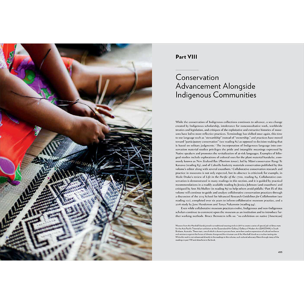 Indigenous Collections: Transformations in Stewardship and Conservation Practices