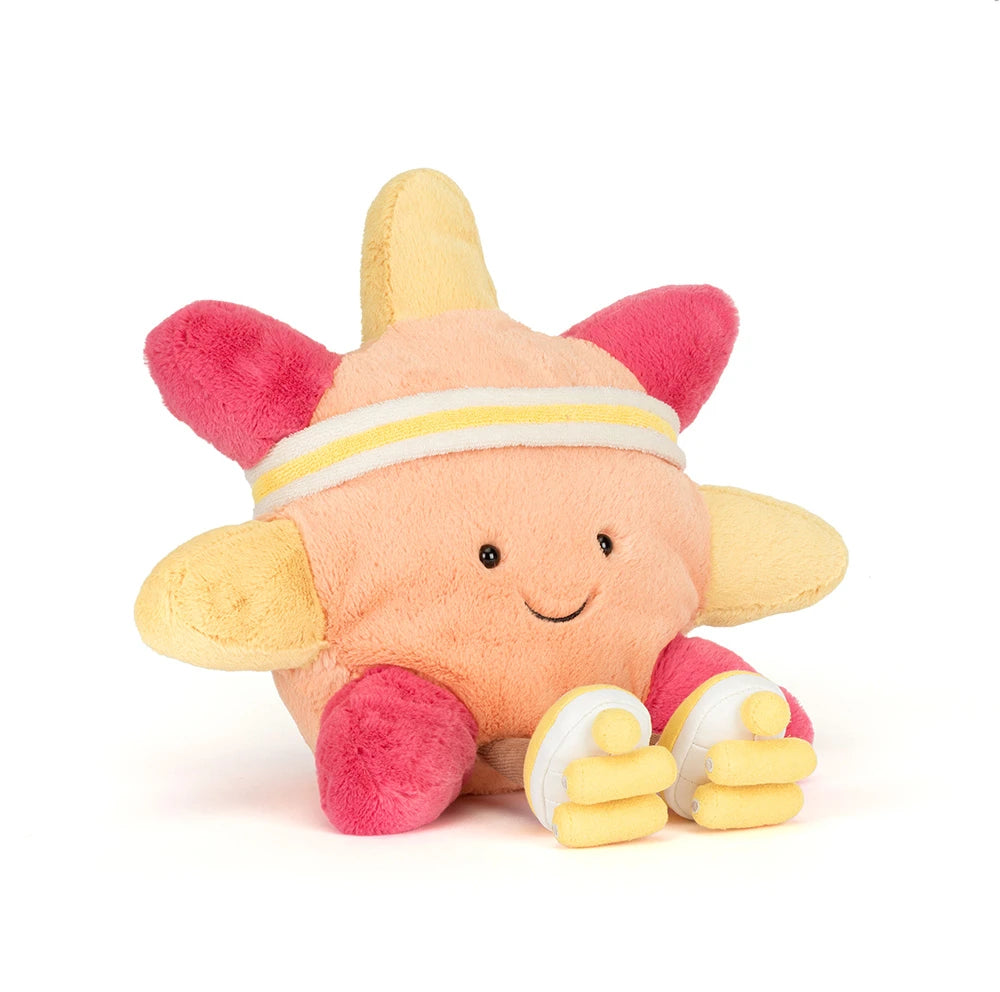 Jellycat Amuseables Sun 'Roller Skates" stuffed toy