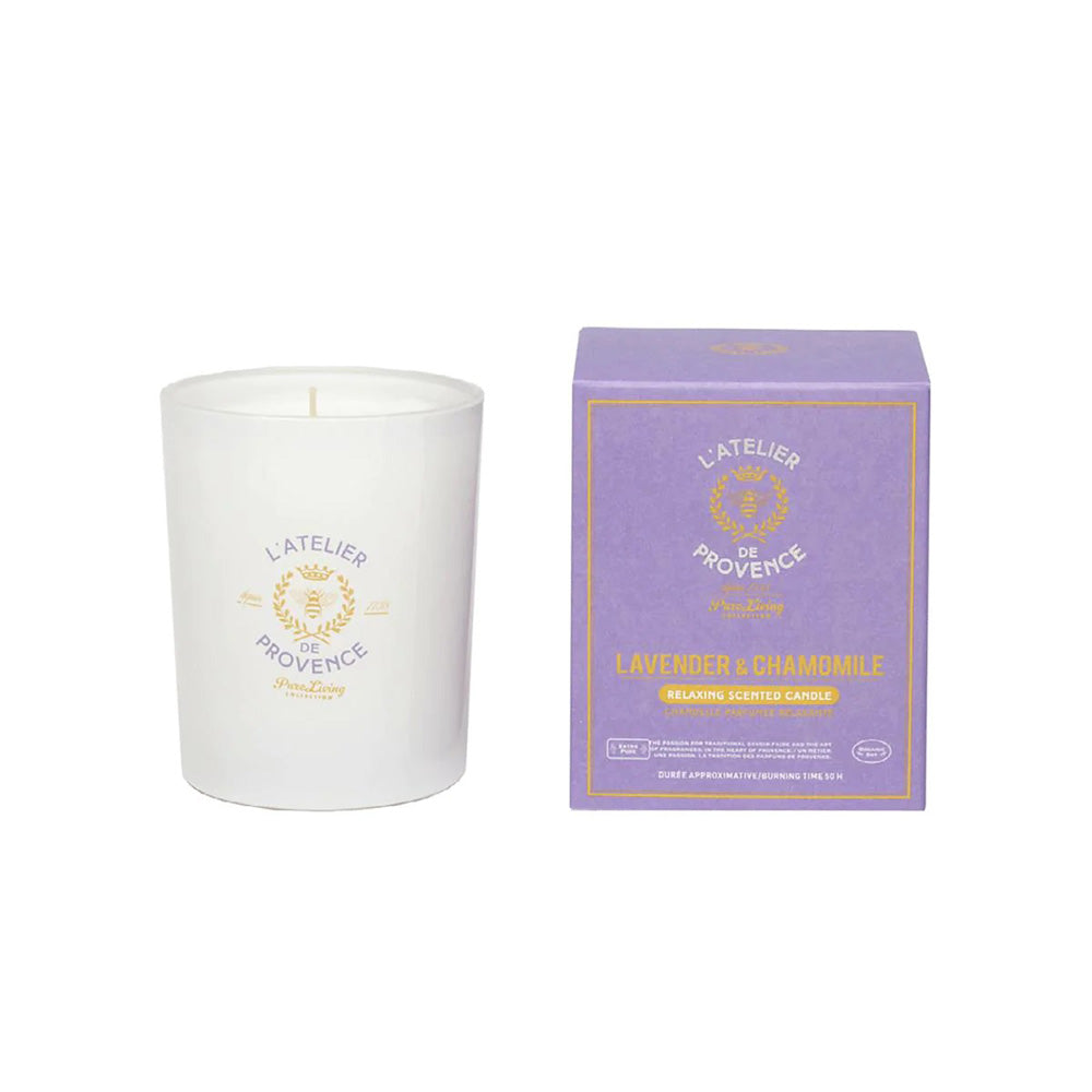 Lavender &amp; Chamomile Scented Candle