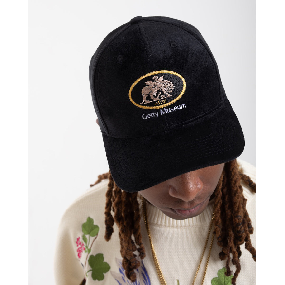 Cupid on Earth Velour Hat - Black