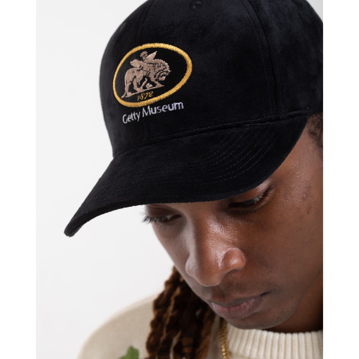 Cupid on Earth Velour Hat - Black