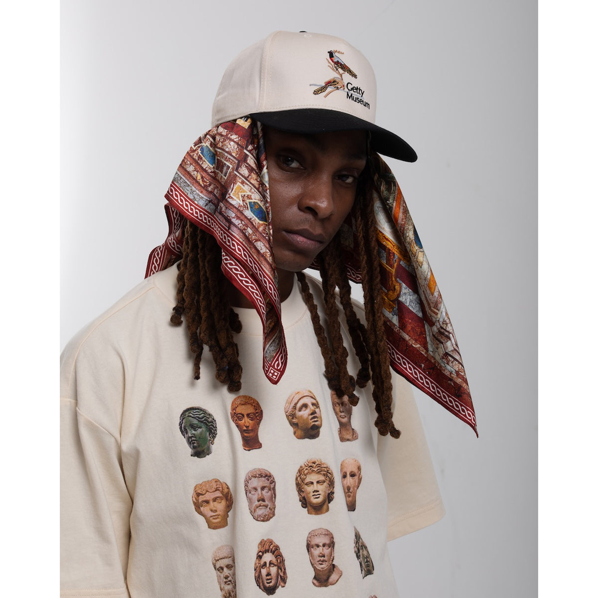 Architectural Scene and Frame Bandana