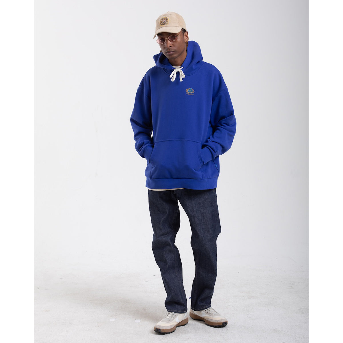 Van Gogh Irises Hoodie - Royal