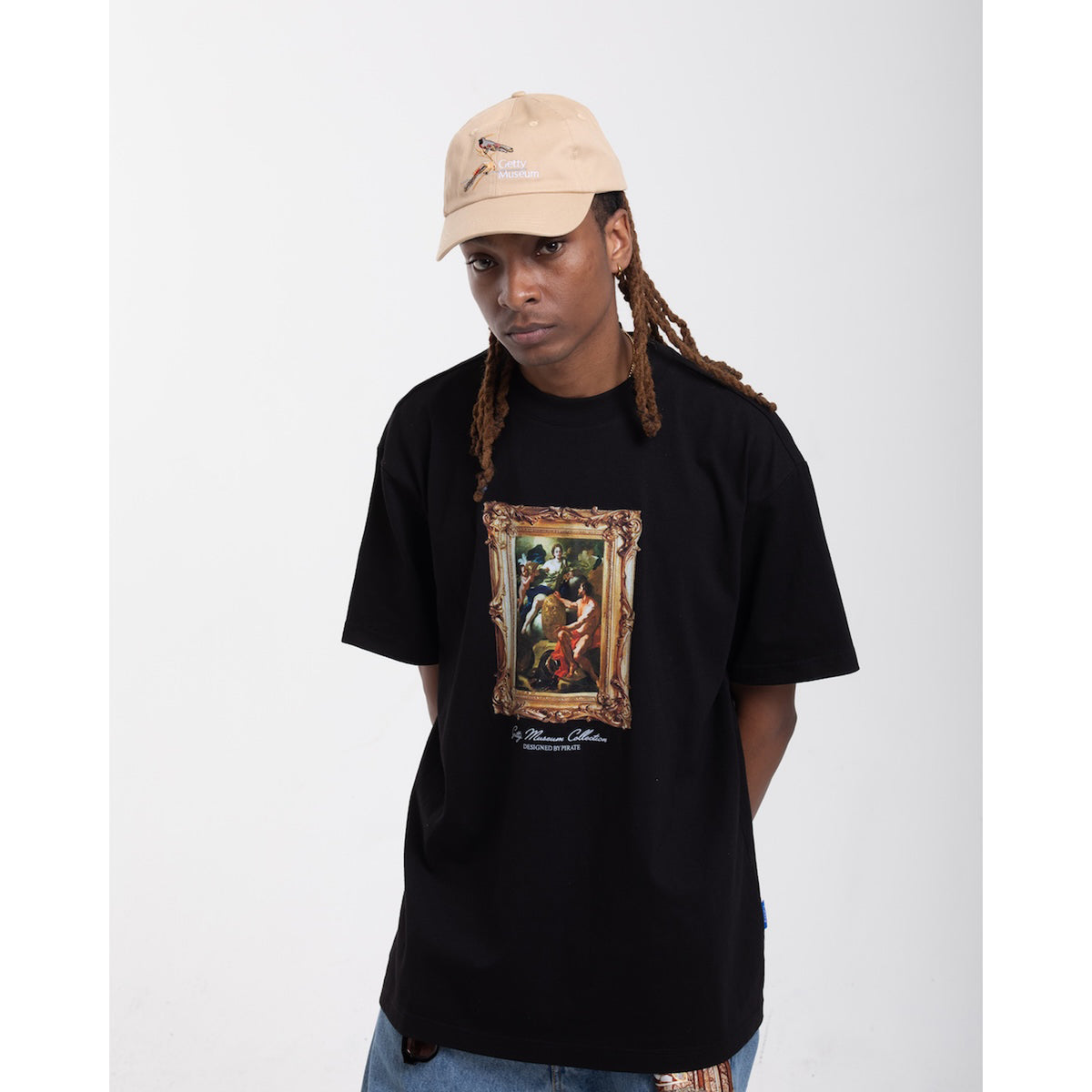 Two Birds Dad Hat - Khaki