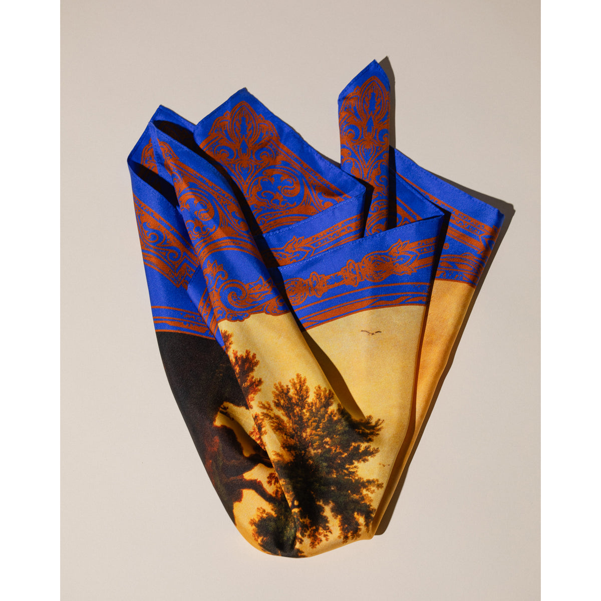 Mediterranean Harbor Scene Bandana