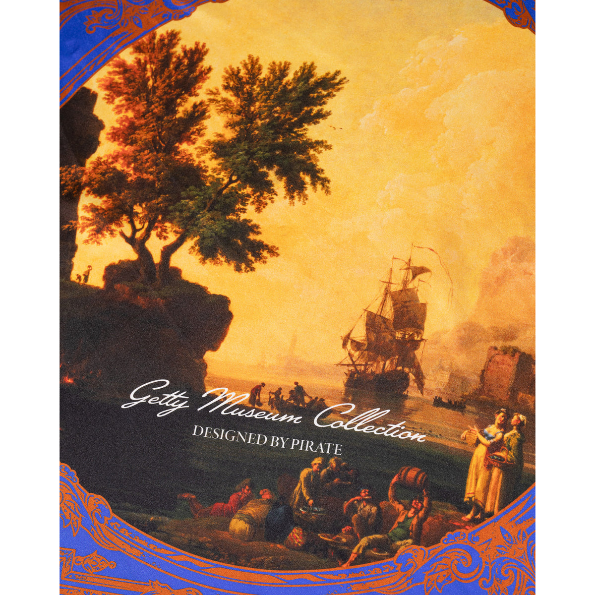 Mediterranean Harbor Scene Bandana