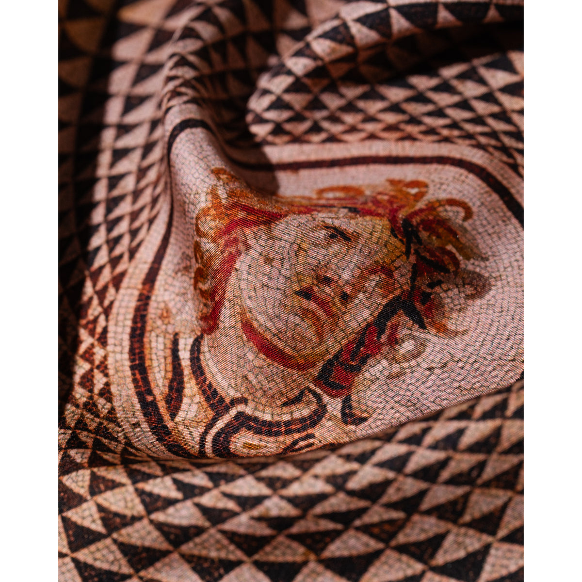 Mosaic Floor with Head of Medusa Bandana