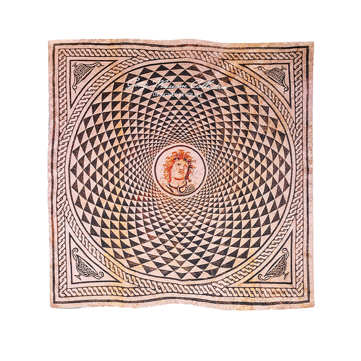 Mosaic Floor with Head of Medusa Bandana