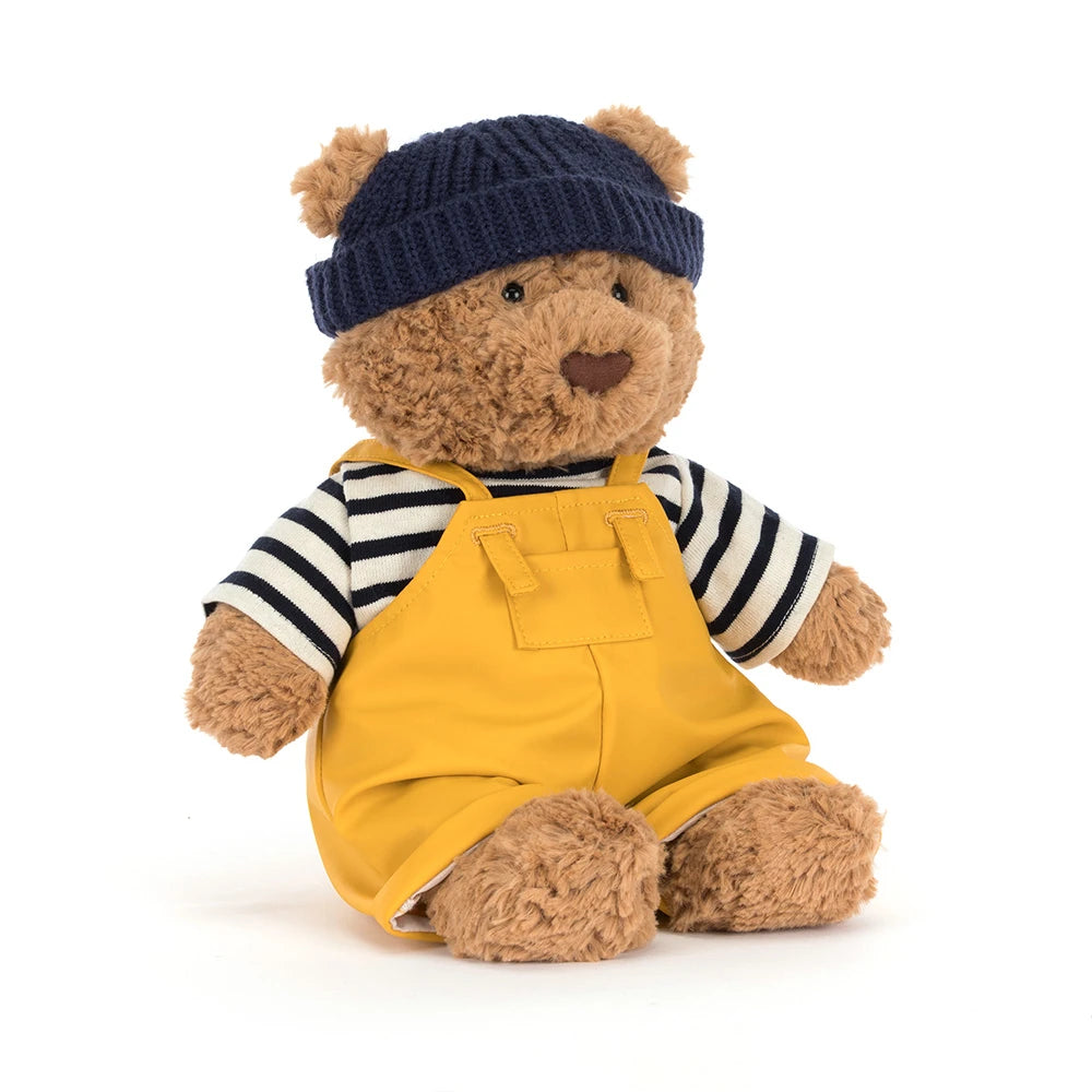 Stuffed Bear in a Seafarer Outfit