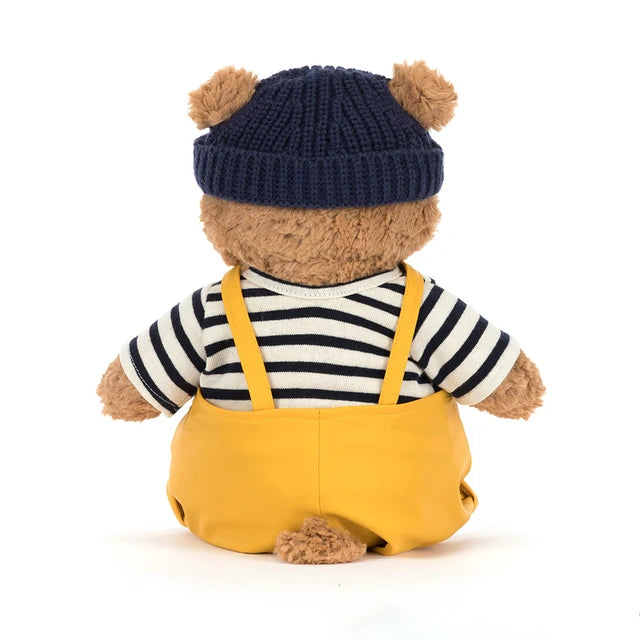 Stuffed Bear in a Seafarer Outfit