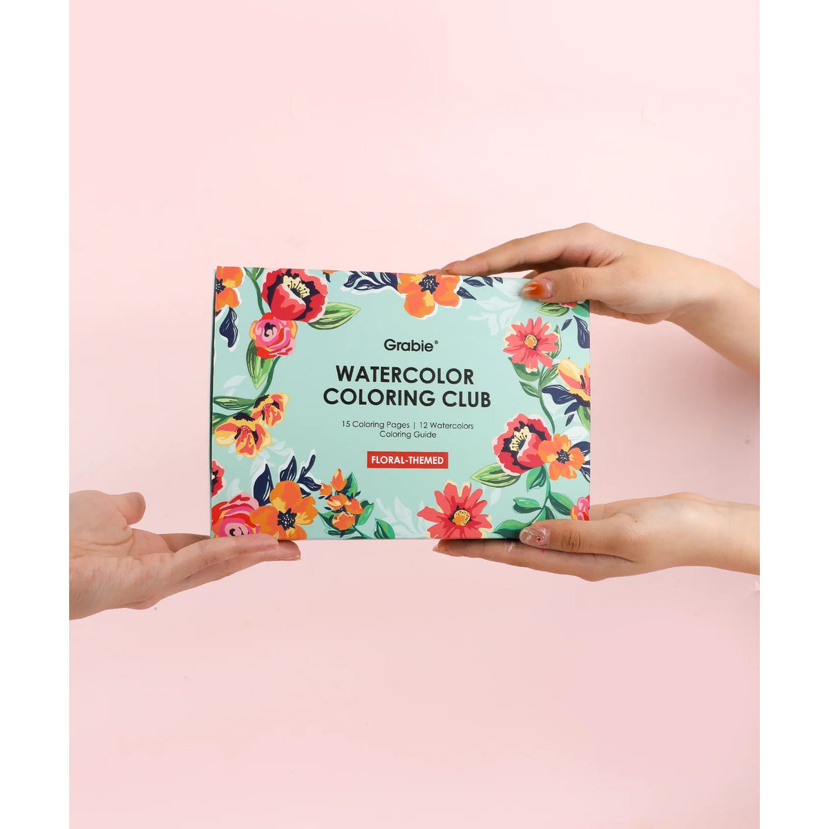 Watercolor Coloring Box - Floral