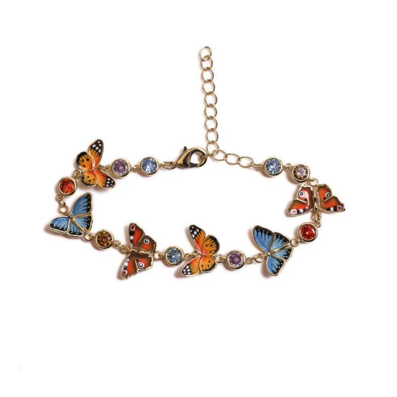Butterfly Link Bracelet